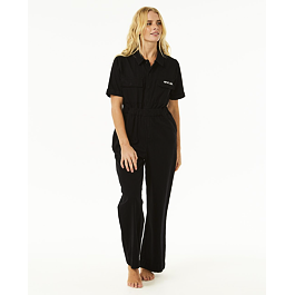 Overal Rip Curl HOLIDAY BOILERSUIT COVERALLS Washed Black